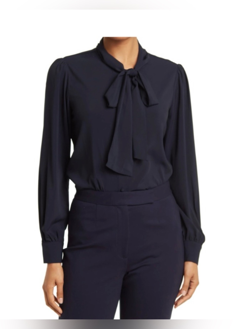 CALVIN KLEIN NECKTIE BLOUSE!